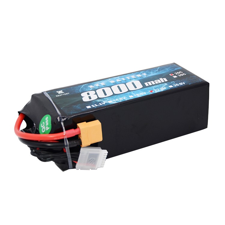 Nedbrydes lipo -batterier over tid uden brug?