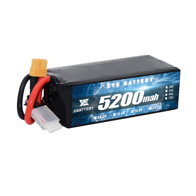 22,2v lipo batteri