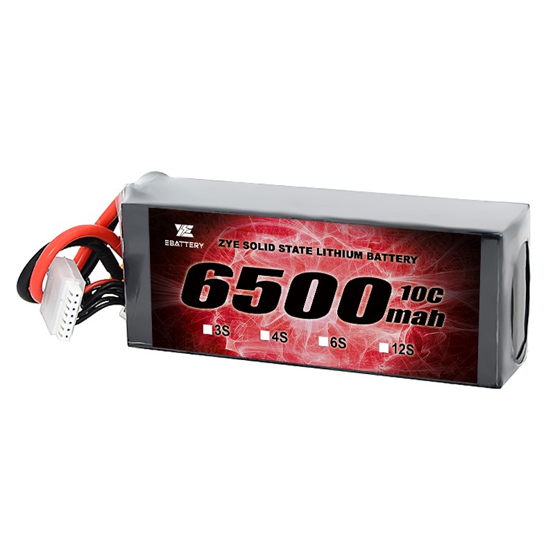 6S 6500mah Semi Solid State batteri