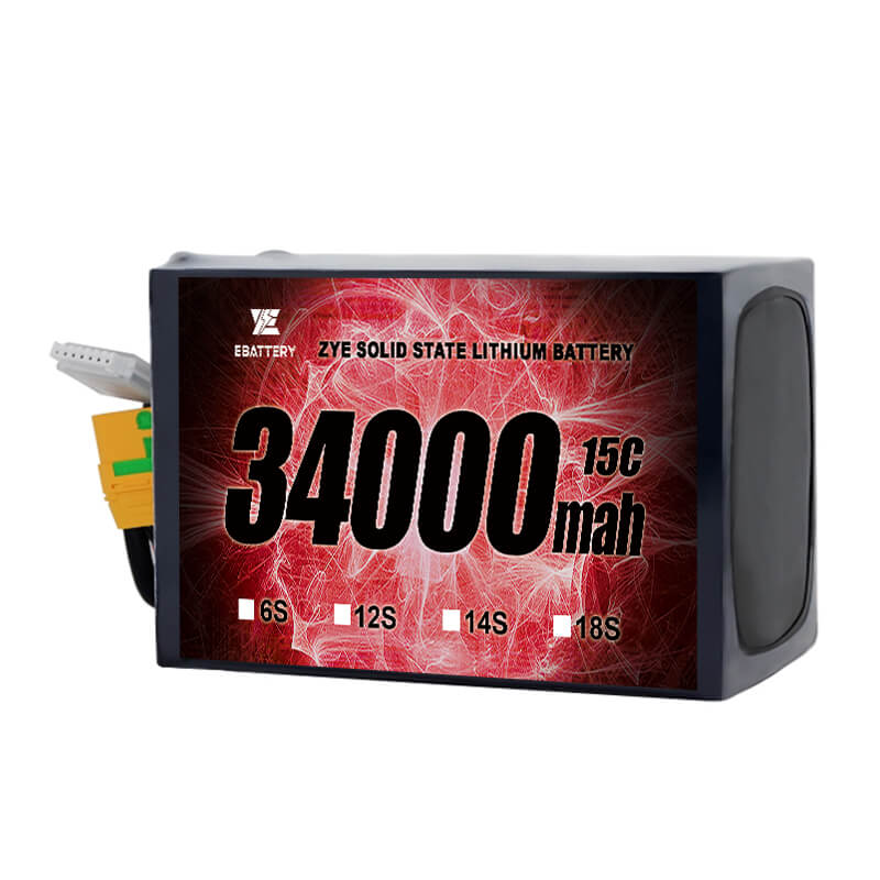 LI HV 34000Mah 18S Solid State-batteri