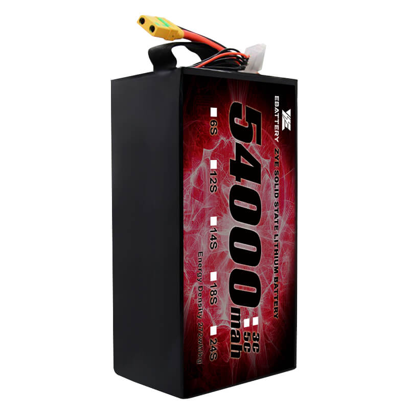 LI HV 54000mah 12S Solid State batteri