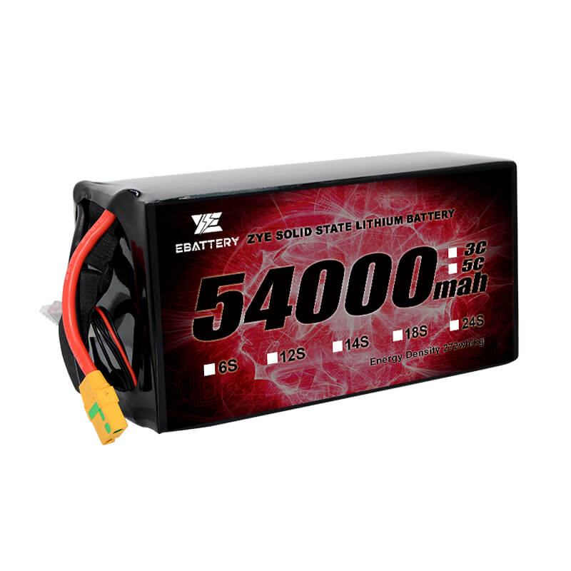 LI HV 54000mah 14S Solid State batteri